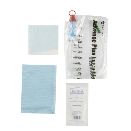 Hollister  96144 Intermittent Closed System Catheter Tray Advance Plus Straight Tip 14 Fr. Without Balloon PVC