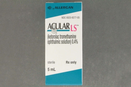 Allergan Pharmaceutical  00023927705 Acular LS Ketorolac Tromethamine 0.4% Drops Bottle 5 mL