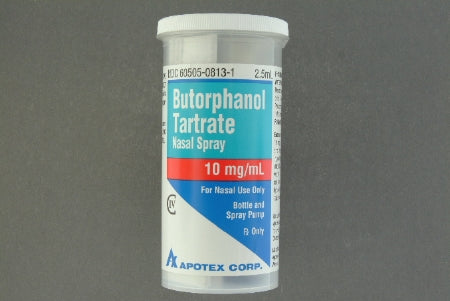 Apotex  60505081301 Butorphanol Tartrate 10 mg / mL Spray Pump Bottle 2.5 mL CIV