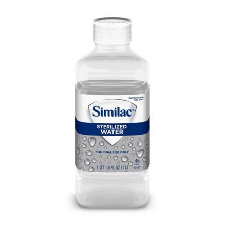 Abbott Nutrition 58037 Infant Sterile Water Similac 1 Liter Bottle Liquid