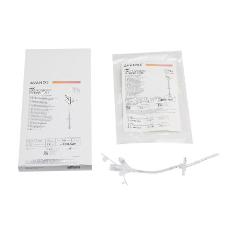 Avanos Medical Sales LLC 0100-16LV Gastrostomy Feeding Tube MIC 16 Fr. Silicone Sterile