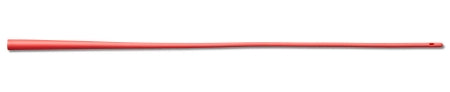 Medline  DYND13714 Urethral Catheter Medline Red Straight Tip Uncoated Polyethylene / Polyurethane 14 Fr. 16 Inch