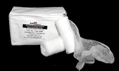 AMD Ritmed  A6904 Conforming Bandage Vital-Roll 4 Inch X 3.6 Yard 12 per Pack NonSterile 2-Ply Roll Shape