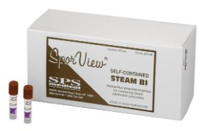 SPS Medical Supply  SCS-100 SporView Sterilization Biological Indicator Vial Steam