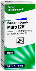 Bausch & Lomb  24208027615 Eye Lubricant Muro 128 0.5 oz. Eye Drops