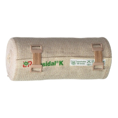 Patterson Medical Supply  55977404 Compression Bandage Rosidal K 4 Inch X 5-1/2 Yard Clip Detached Closure Tan NonSterile High Compression