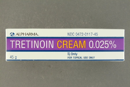 Teva  00472011720 Tretinoin 0.025% Cream Tube 20 Gram