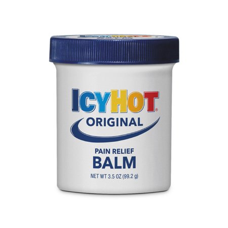 Chattem  41167000879 Topical Pain Relief Icy Hot Balm 7.6% - 29% Strength Menthol / Methyl Salicylate Ointment 3.5 oz.