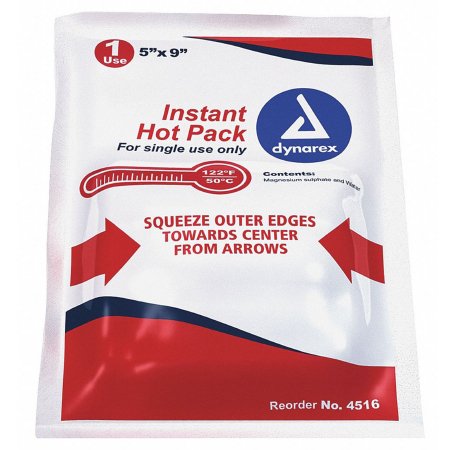 Dynarex 4516 Instant Hot Pack Dynarex General Purpose Plastic Cover Disposable