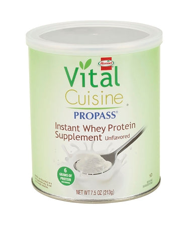 Hormel Food Sales 13126 Oral Supplement Hormel Vital Cuisine PROPASS Unflavored Powder 7.5 oz. Can