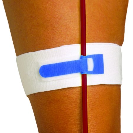 Pepper Medical  606 Catheter Holder Foley-Tie Velcro, Blue