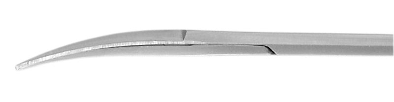 J&J Iris Scissors Curved 4.5" Carbide Ea