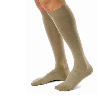 BSN Medical 115101 Compression Stocking JOBST for Men Knee High Medium Khaki Closed Toe