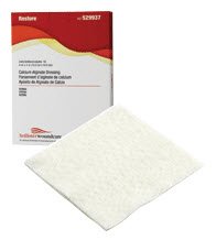 Hollister  529967 Silver Alginate Dressing Restore 2 X 2 Inch Square Sterile