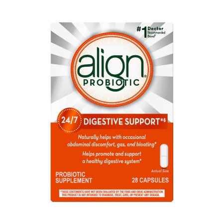 Procter & Gamble  37000014343 Probiotic Dietary Supplement Align 28 per Box Capsule