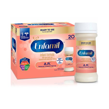 Mead Johnson 145301 Infant Formula Enfamil A.R. 2 oz. Bottle Liquid Added Rice Spit Up