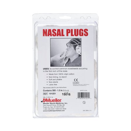 Mueller Sports Medicine  191221 Nasal Packing Non-impregnated 1-1/2 Inch NonSterile