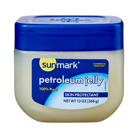 McKesson Brand 01093905044 Petroleum Jelly sunmark 13 oz. Jar NonSterile