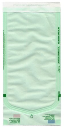 Healthmark Industries  SS-T4 Sterilization Pouch Steriking Ethylene Oxide (EO) Gas / Steam 5 X 10-1/2 Inch Transparent / White Self Seal Paper / Film