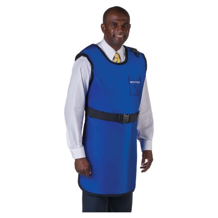 Wolf X-Ray 63011LW-20 X-Ray Apron Royal Blue Coat Style Large