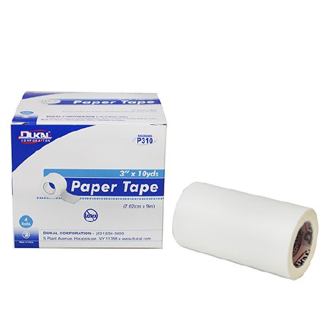 Dukal  P310 Medical Tape Dukal White 3 Inch X 10 Yard Paper NonSterile