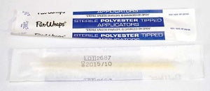 Puritan Medical Products  25-806 2PD YW NEUTRAL Swabstick Puritan Polyester Tip Plastic Shaft 6 Inch Sterile 2 per Pack