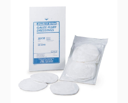 Medical Action Industries  GF-403 Fluff Dressing Acti-Gauze 18 X 30 Inch 3 per Pack Sterile 1-Ply Rectangle