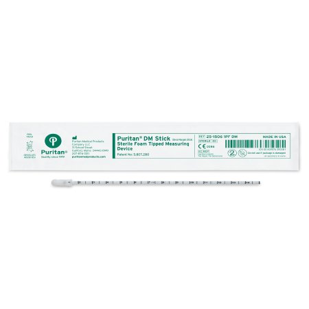 Puritan Medical Products  25-1506 1PF DM Wound Measuring Device Puritan Graduated Polystyrene Shaft 6 Inch