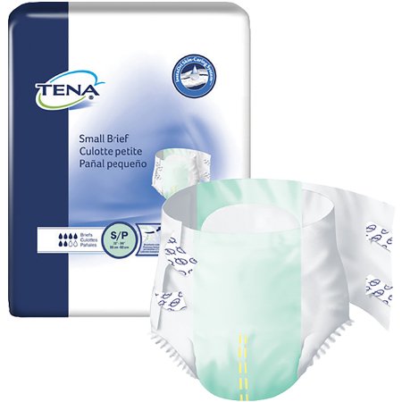 Essity HMS North America Inc 66100 Unisex Adult Incontinence Brief TENA Small Brief Small Disposable Moderate Absorbency