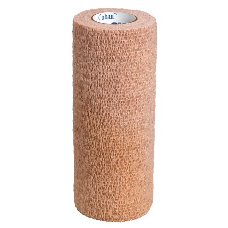 3M  1586 Cohesive Bandage 3M Coban 6 Inch X 5 Yard Self-Adherent Closure Tan NonSterile Standard Compression