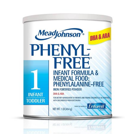 Mead Johnson 892601 Infant Formula Phenyl-Free 1 1 lb. Can Powder Iron Phenylketonuria (PKU)