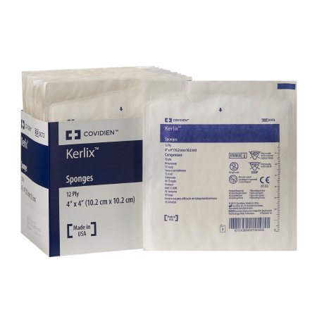 Cardinal  5072 Fluff Dressing Kerlix 4 X 4 Inch 2 per Pack Sterile 12-Ply Square