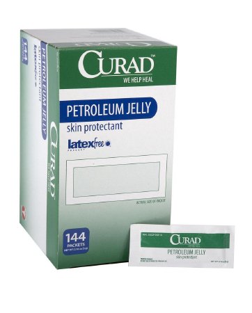 Medline  CUR005345 Petroleum Jelly Curad 5 Gram Individual Packet NonSterile