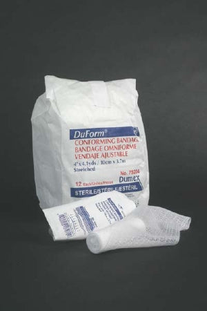 Gentell  75203 Conforming Bandage Duform 3 Inch X 4-1/10 Yard 1 per Pack Sterile 1-Ply Roll Shape