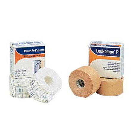 Patterson Medical Supply  642802 Dressing Retention Tape with Liner Cover-Roll Stretch White 2 Inch X 10 Yard Nonwoven Polyester NonSterile