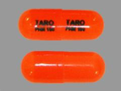 Taro  51672411103 Extended Phenytoin Sodium 100 mg Capsule Bottle 1,000 Capsules