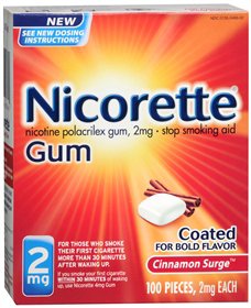 Glaxo Consumer Products  00135046602 Stop Smoking Aid Nicorette 2 mg Strength Gum