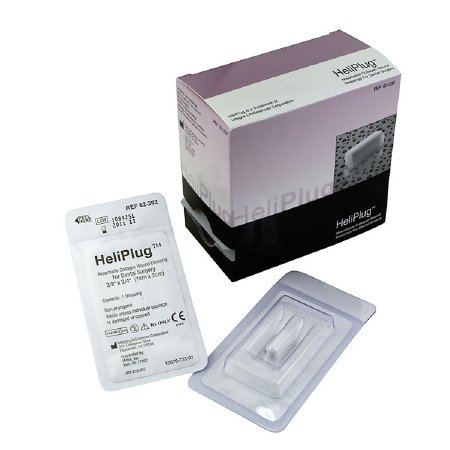 Integra Lifesciences  62-202 Collagen Dressing HeliPlug 3/8 X 3/4 Inch Cylindrical