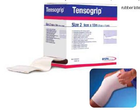 BSN Medical  7580FL Elastic Tubular Support Bandage Tensogrip 2-1/2 Inch X 5 Yard Small Hand / Arm Pull On Beige NonSterile Size B Standard Compression