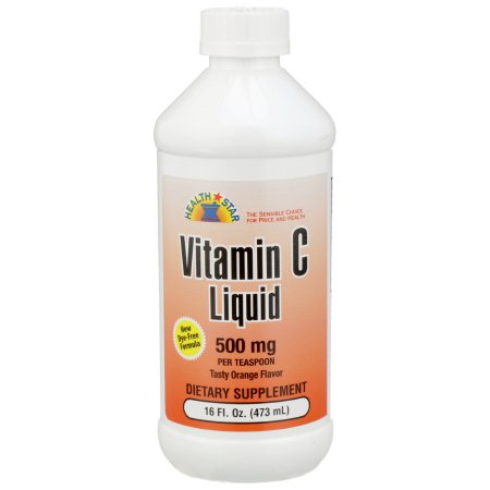 Geri-Care  Q842-16-GCP Vitamin C Supplement Geri-Care Ascorbic Acid 500 mg Strength Liquid 16 oz.