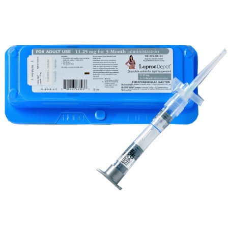 AbbVie Inc  00074366303 Lupron Depot 3 Month Kit Leuprolide Acetate 11.25 mg Injection Prefilled Syringe 1 Kit