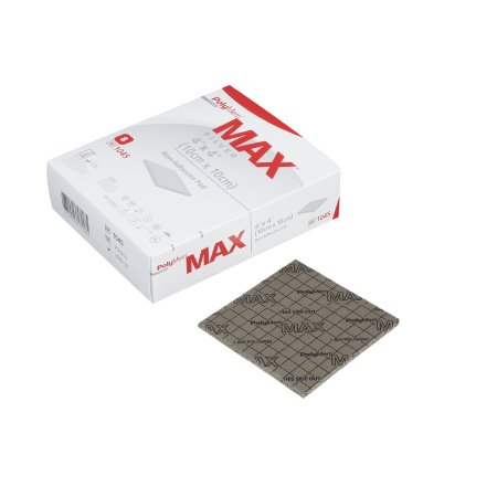 Ferris Manufacturing  1045 Silver Foam Dressing PolyMem MAX 4 X 4 Inch Square Sterile