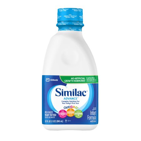 Abbott Nutrition 53363 Infant Formula Similac Advance 32 oz. Bottle Liquid Iron