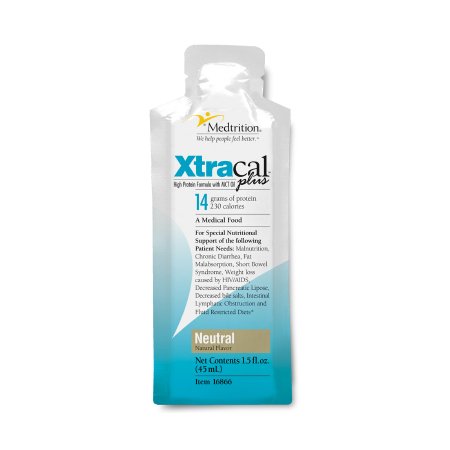 Medtrition/National Nutrition 16866 Oral Supplement ProSource XtraCal Neutral Flavor Liquid 1 oz. Individual Packet