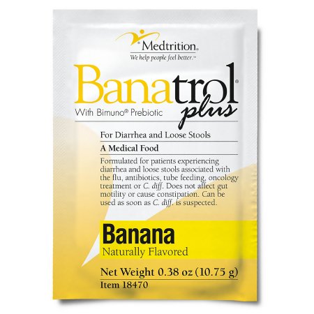 Medtrition/National Nutrition 18470 Oral Supplement Banatrol Plus Banana Flavor Powder 11 Gram Individual Packet