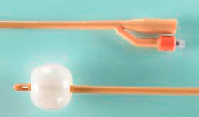 Bard  0170SI12 Foley Catheter Lubri-Sil I.C. 2-Way Coude Tip 5 cc Balloon 12 Fr. Antimicrobial Coated Silicone