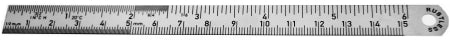 BR Surgical  BR02-34020 Measuring Ruler Graduated Stainless Steel 8 Inch