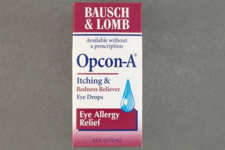 Bausch & Lomb  10119002090 Allergy Eye Relief Opcon-A 0.5 oz. Eye Drops