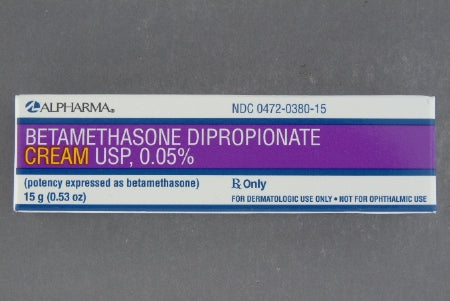 Teva  00472038015 Betamethasone Dipropionate 0.05% Cream Tube 15 Gram