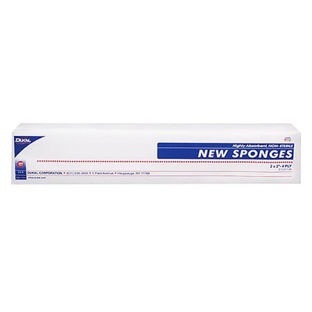 Dukal  6112 Nonwoven Sponge Dukal 2 X 2 Inch 200 per Pack NonSterile 4-Ply Square